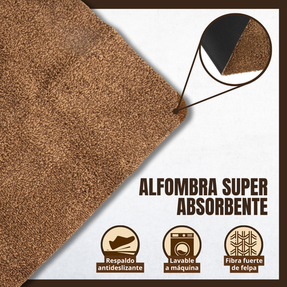 Alfombra súper absorbente