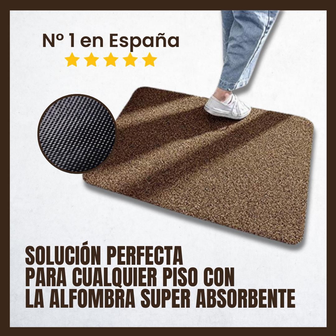 Alfombra súper absorbente