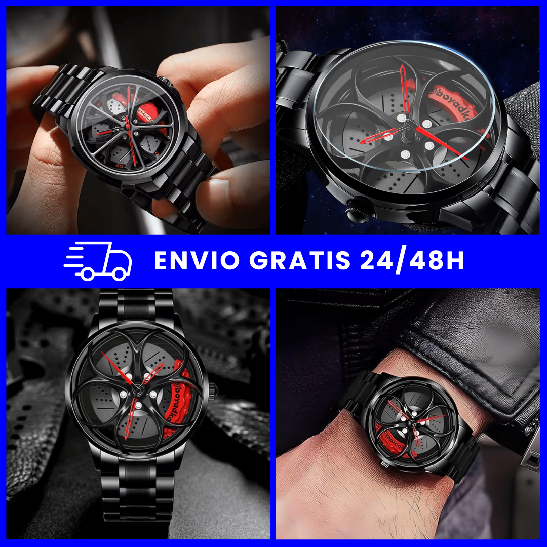 Smartwatch deportivo con correa metalica