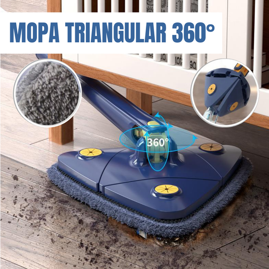 Mopa triangular 360 + 3 RECAMBIOS GRATIS